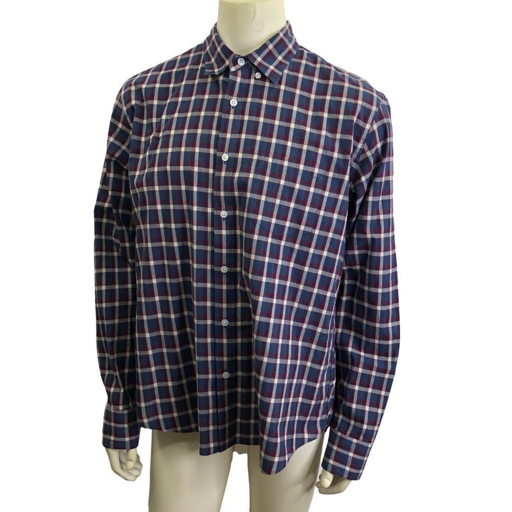 NORTHWEST TERRITORY PLAID BUTTON DOWN SHIRT SZ SM